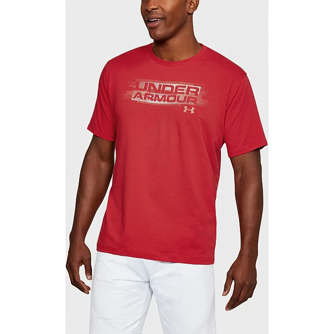 Футболка Under Armour Phase Wordmark Tee Red