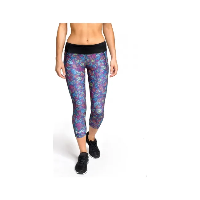Женские компрессионные капри Peresvit Air Motion Womens Printed Triangle Curls