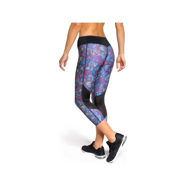 Женские компрессионные капри Peresvit Air Motion Womens Printed Triangle Curls