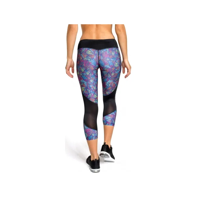 Женские компрессионные капри Peresvit Air Motion Womens Printed Triangle Curls