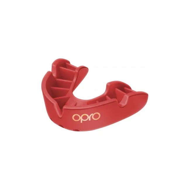 Капа для бокса для детей OPRO Self-Fit GEN4 Full Pack Junior Bronze