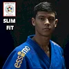 Кимоно для дзюдо ESSIMO Gold Slim Fit (синий) с лицензией IJF