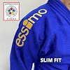 Кимоно для дзюдо ESSIMO Gold Slim Fit (синий) с лицензией IJF