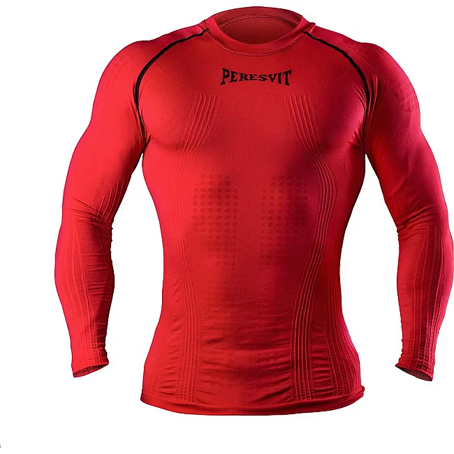 Компресійна футболка з довгим рукавом Peresvit 3D Performance Rush Compression T-Shirt Red