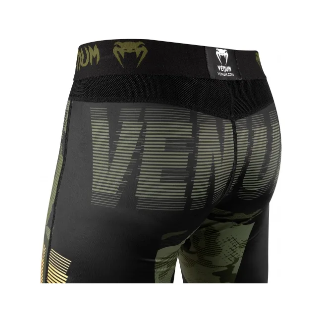 Компресійні штани VENUM Tactical Forest Camo Black
