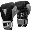 Перчатки снарядные TITLE Boxing Gel World V2T Black Silver