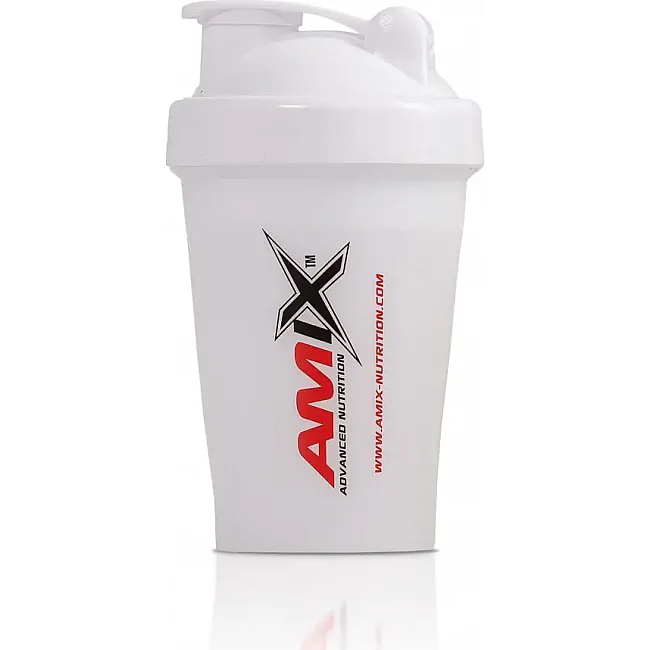 Пластиковый шейкер Amix Shaker Mini 400ml Neon White
