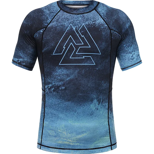 Рашгард PERESVIT Blue Soil Short Sleeve