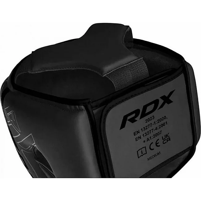 Шолом для боксу RDX F6 Matte Black
