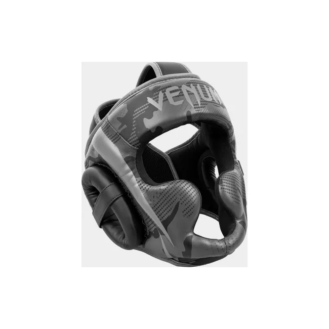 Боксерский шлем VENUM Elite Black Dark Camo