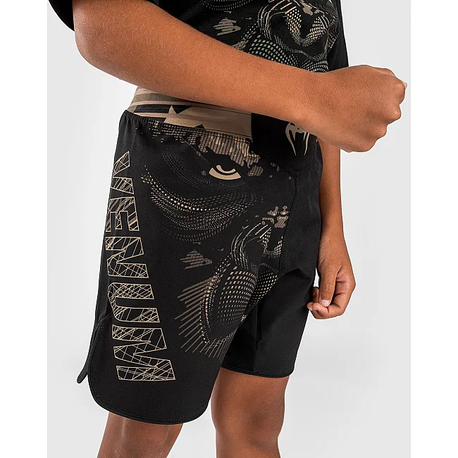 Шорты детские для ММА VENUM Gorilla Jungle For - Sand Black
