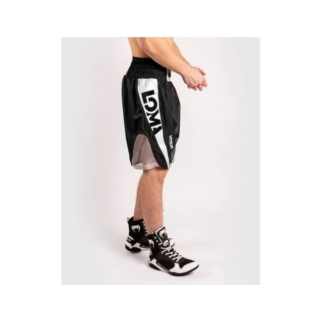 Боксерские шорты VENUM Arrow Loma SIgnature Collection Black White