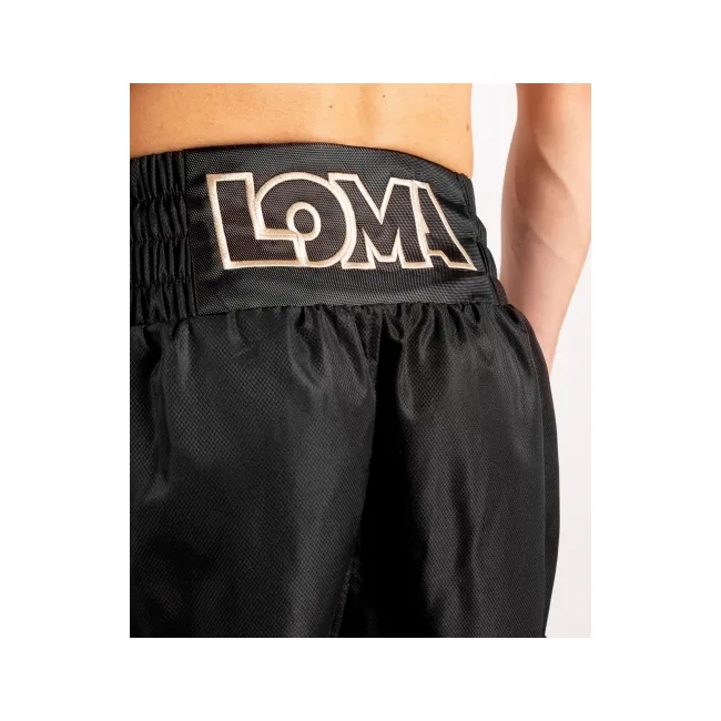 Боксерские шорты VENUM Arrow Loma SIgnature Collection Black White