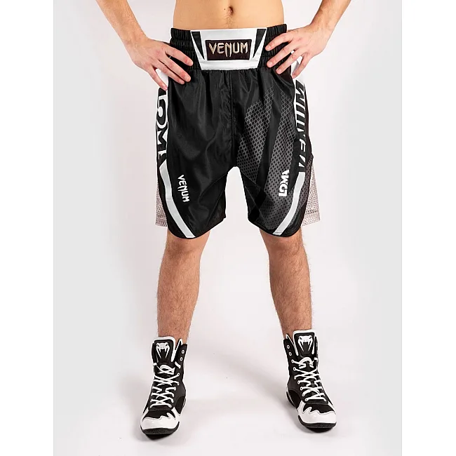 Боксерские шорты VENUM Arrow Loma SIgnature Collection Black White