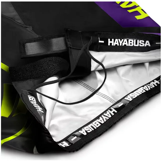 Шорти для ММА HAYABUSA Icon Mid-Thigh MMA Black Neon