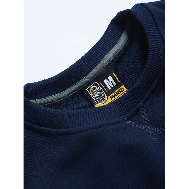 Свитшот MANTO Crewneck Insane Navy Blue