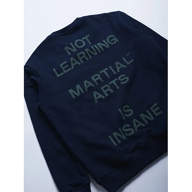 Свитшот MANTO Crewneck Insane Navy Blue