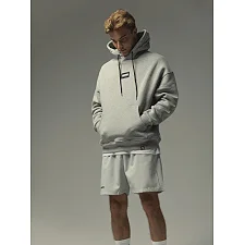 Толстовка MANTO Label Oversize Heather Gray