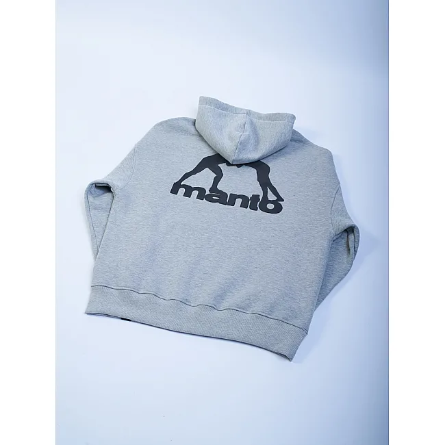 Толстовка MANTO Label Oversize Heather Gray