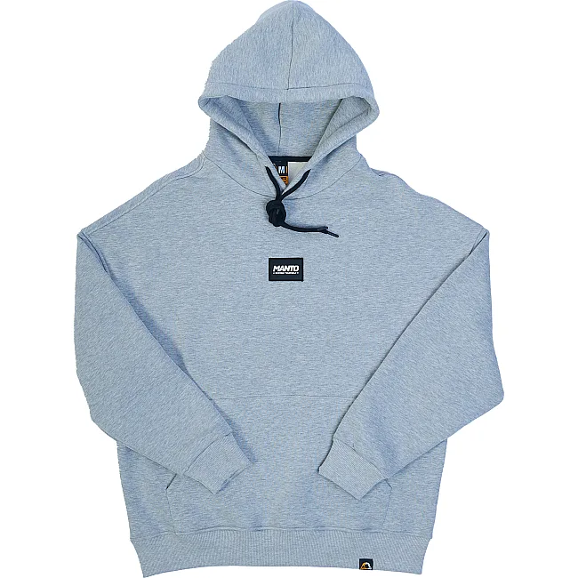 Толстовка MANTO Label Oversize Heather Gray