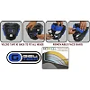 Тренировочный шлем для бокса RDX Guard Blue S