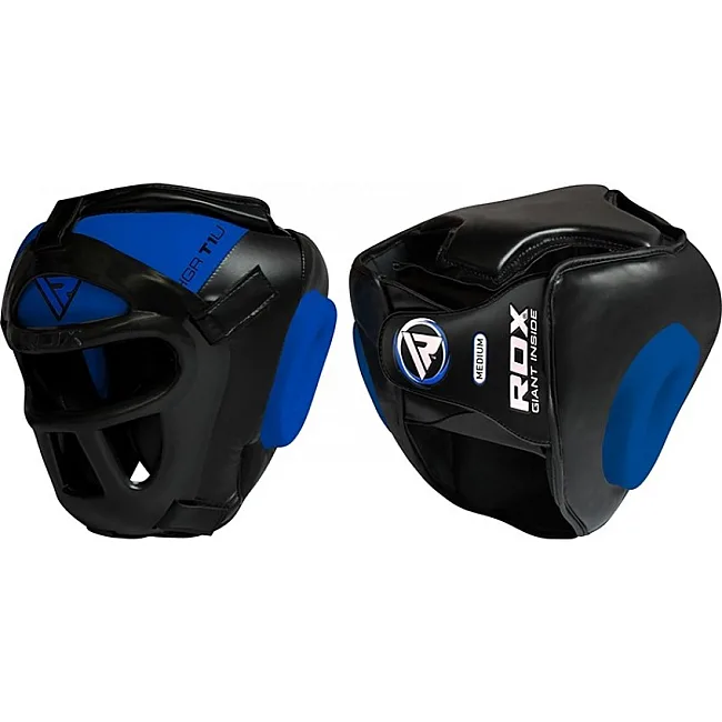 Тренировочный шлем для бокса RDX Guard Blue S