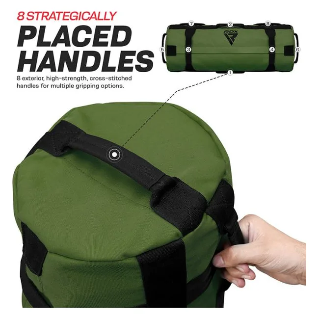 Тренувальні мішки RDX Fitness Sand for Workout Army Green