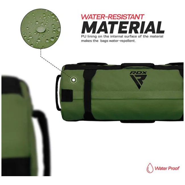 Тренувальні мішки RDX Fitness Sand for Workout Army Green