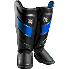 Защита голени и стопы Hayabusa T3 Striking Black Blue