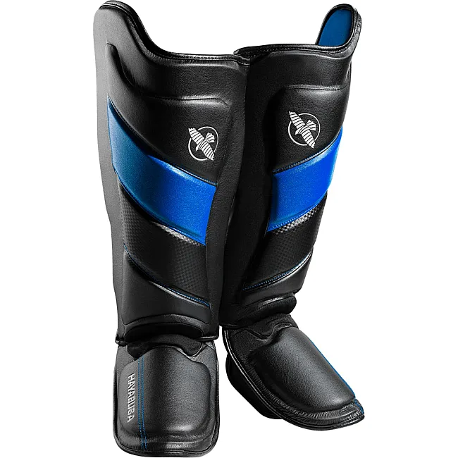 Захист гомілки та стопи Hayabusa T3 Striking Black Blue