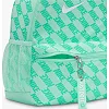 Рюкзак NIKE Y NK BRSLA JDI MNI BK-AOP FA25 11L бирюзовый (для детей) 25 x 33 x 13 см