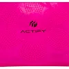 Шапочка для бассейна силиконовая на длинные волосы SP-SPORT ACTIFY FLOWER PL-0785 (Белый)