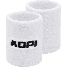 Спортивный напульсник впитывающий влагу AOPI AP-353 (Белый)