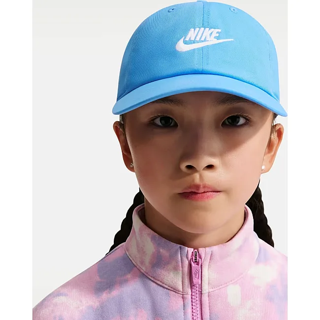 Кепка NIKE K NK CLUB CAP US CB FUT WSH блакитний (для дітей) One Size