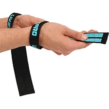 Лямки для тяги WRIST WRAPS LiveUp LP8723 2шт (Синий-черный)