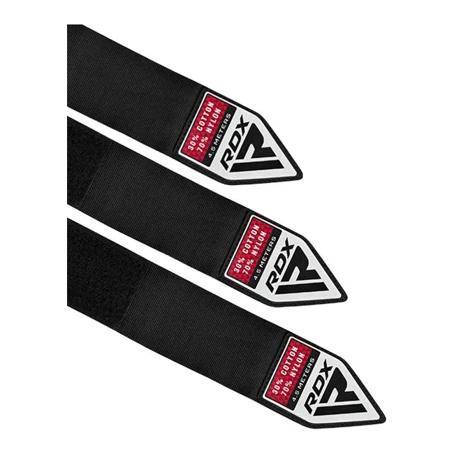 Бинты для бокса RDX RB Hand Wraps Combine 3 пары Black