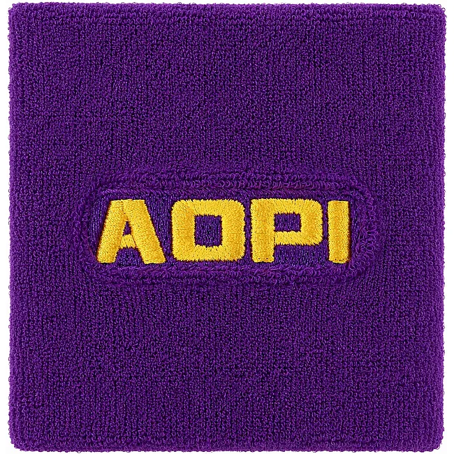Спортивный напульсник впитывающий влагу AOPI AP-353 (Черный)
