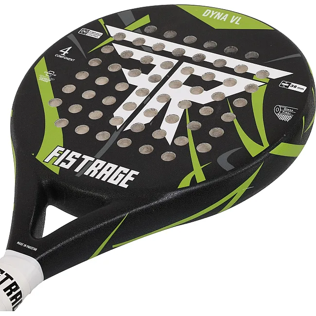 Ракетка для паділ-тенісу Padel FISTRAGE EVOLVE VL-4681 (Чорно-рожевий)