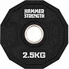 Млинці диски поліуретанові 2 Handle металева втулка HAMMER STRENGHT TA-9986-2_5 (Чорний)