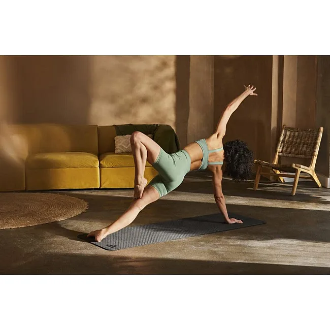Коврик для йоги ADIDAS Yoga Mat черный 183 х 61 х 0,6 см