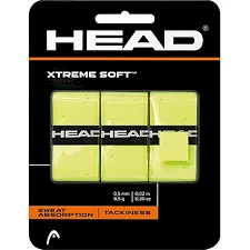 Обмотки на ручку ракетки Head XtremeSoft Grip Overwrap, dozen yellow 3 шт