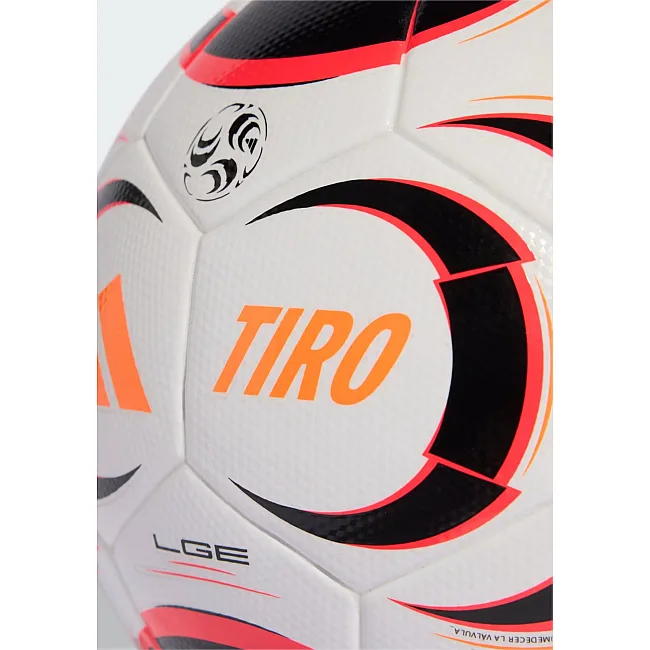 Футбольний м'яч ADIDAS TIRO LGE білий, червоний, чорний