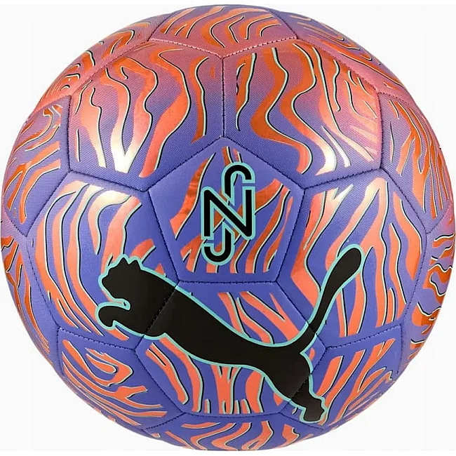 Футбольный мяч Puma NEYMAR JR Graphic ball фиолетовый, оранжевый 4