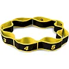 Эспандер с петлями для растяжки PowerPlay PP_4311 Fitness Band Желтая (88*4см.)
