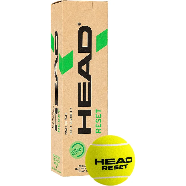 Мячи для большого тенниса HEAD Reset 575034 (Салатовый)