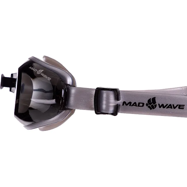 Очки для плавания взрослые MADWAVE
 RAPTOR M0427100 (Черный)