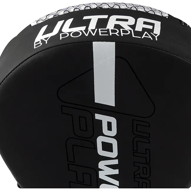 Лапы боксерские PowerPlay 3044 Pro Carbon Ultra Series Черно-Белые PU