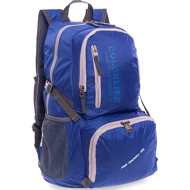 Спортивний рюкзак COLOR LIFE 1554 35л (Синій)