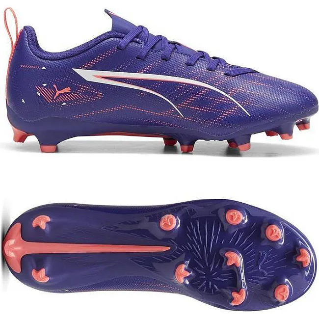 Бутси дитячі Puma ULTRA 5 PLAY FG/AG Jr фіолетовий