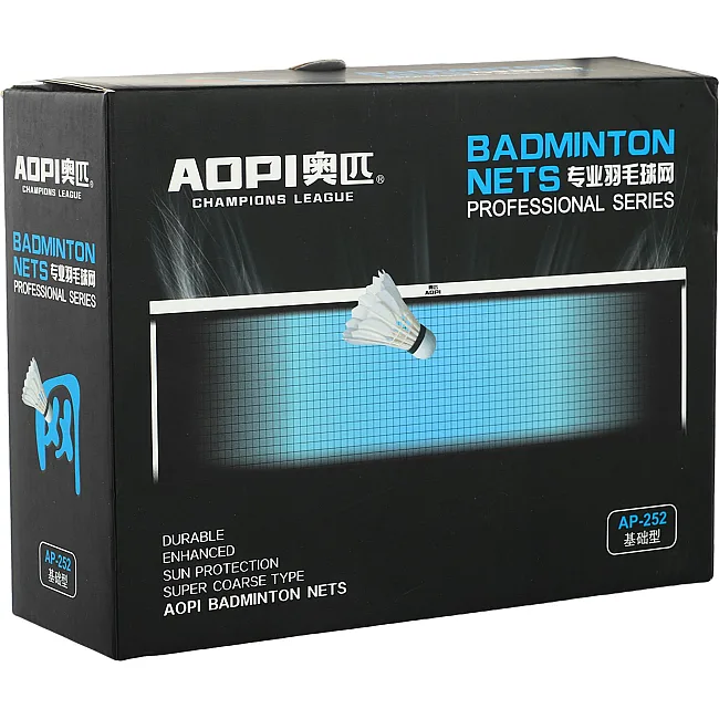 Сетка для бадминтона AOPI AP-252 6,1x0,76м